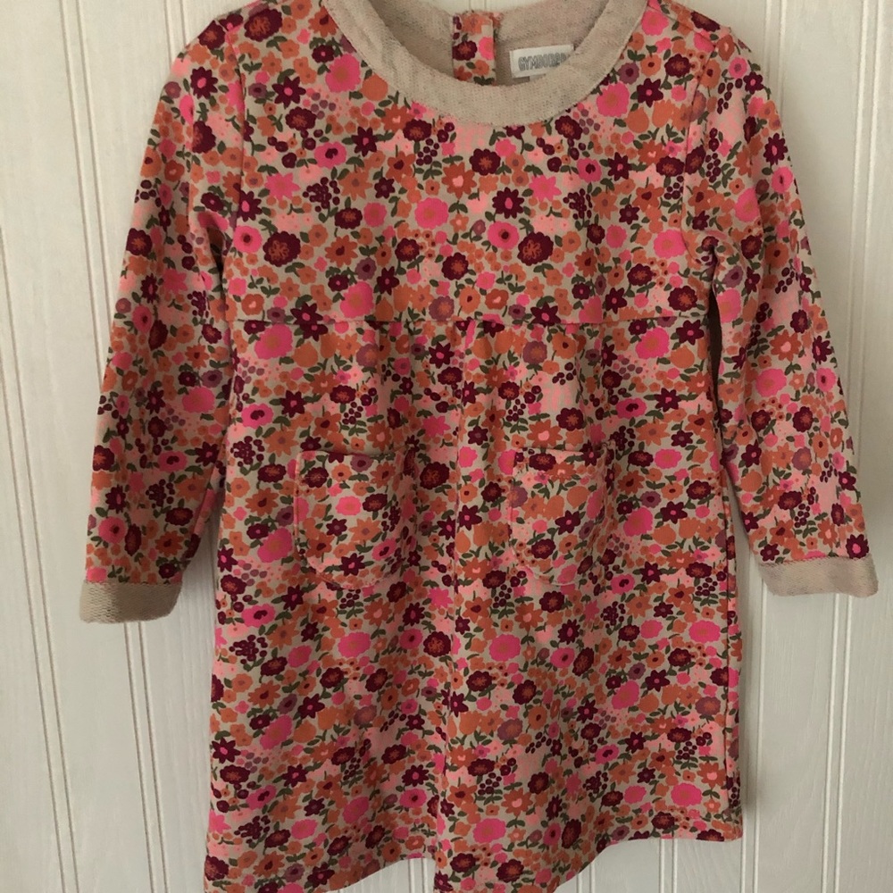 Floral long sleeve dress